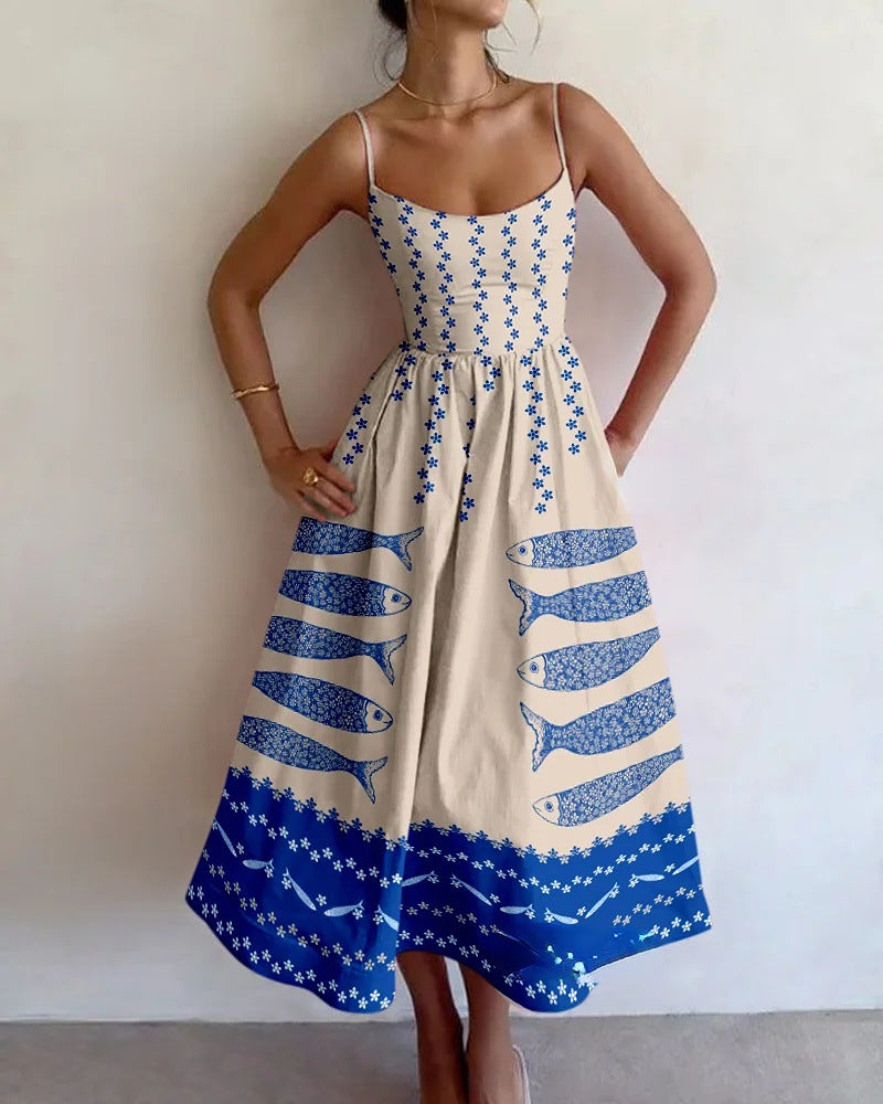 Maewyn | Blue Harbor Midi Dress