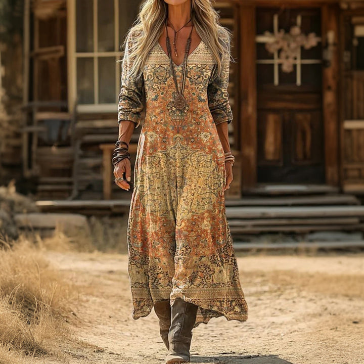 Dorothee | Relaxed Long Sleeve Everyday Dress