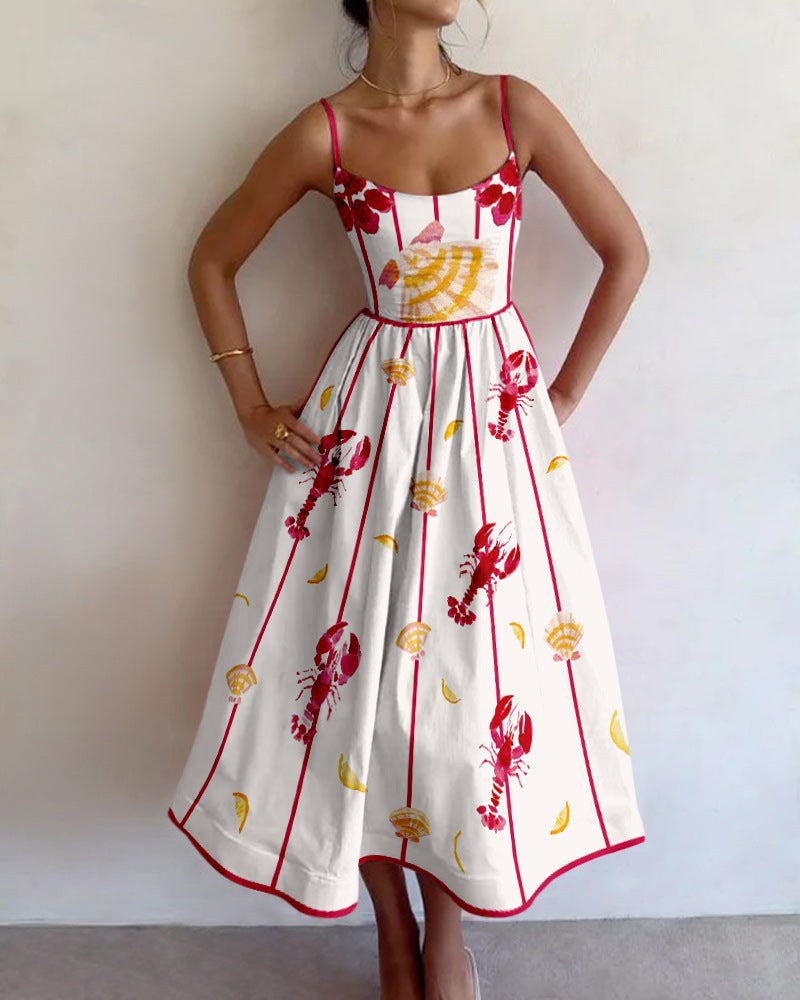 Romilly | Seaside Charm Midi Dress