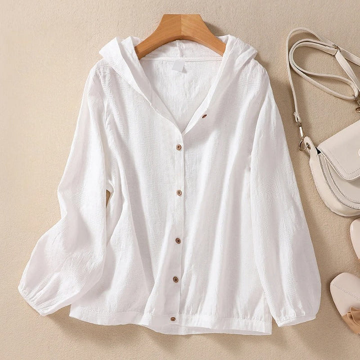 Mia™ | Relaxed Hooded Shirt