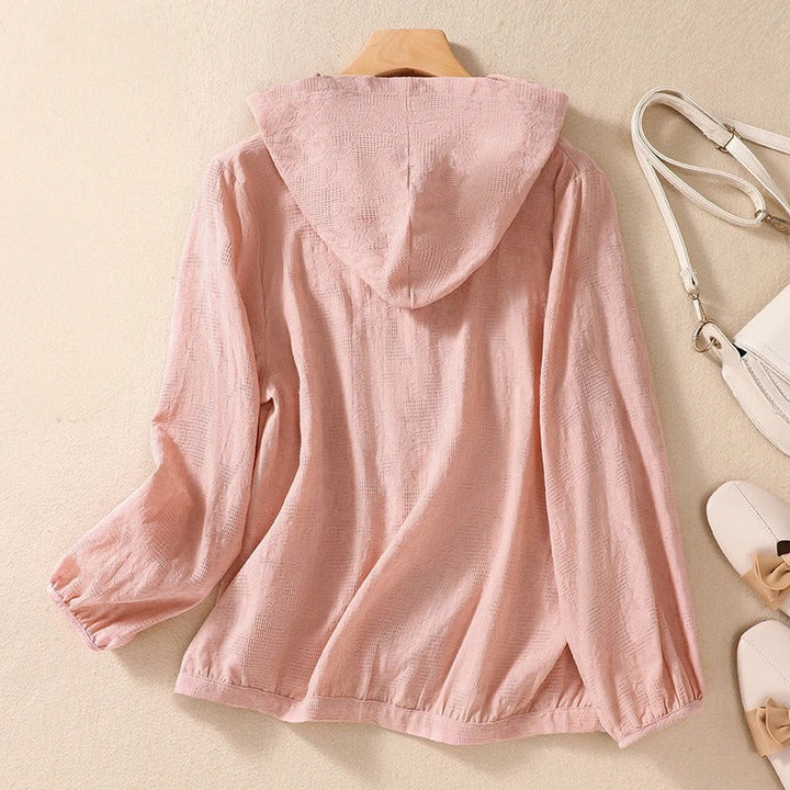 Mia™ | Relaxed Hooded Shirt