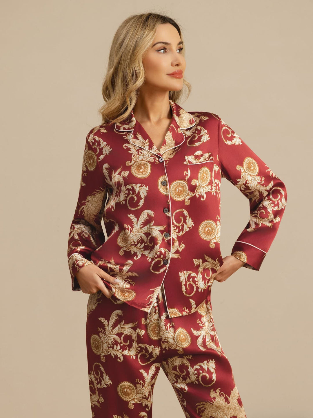 Ivy | Geometric Pyjama Set