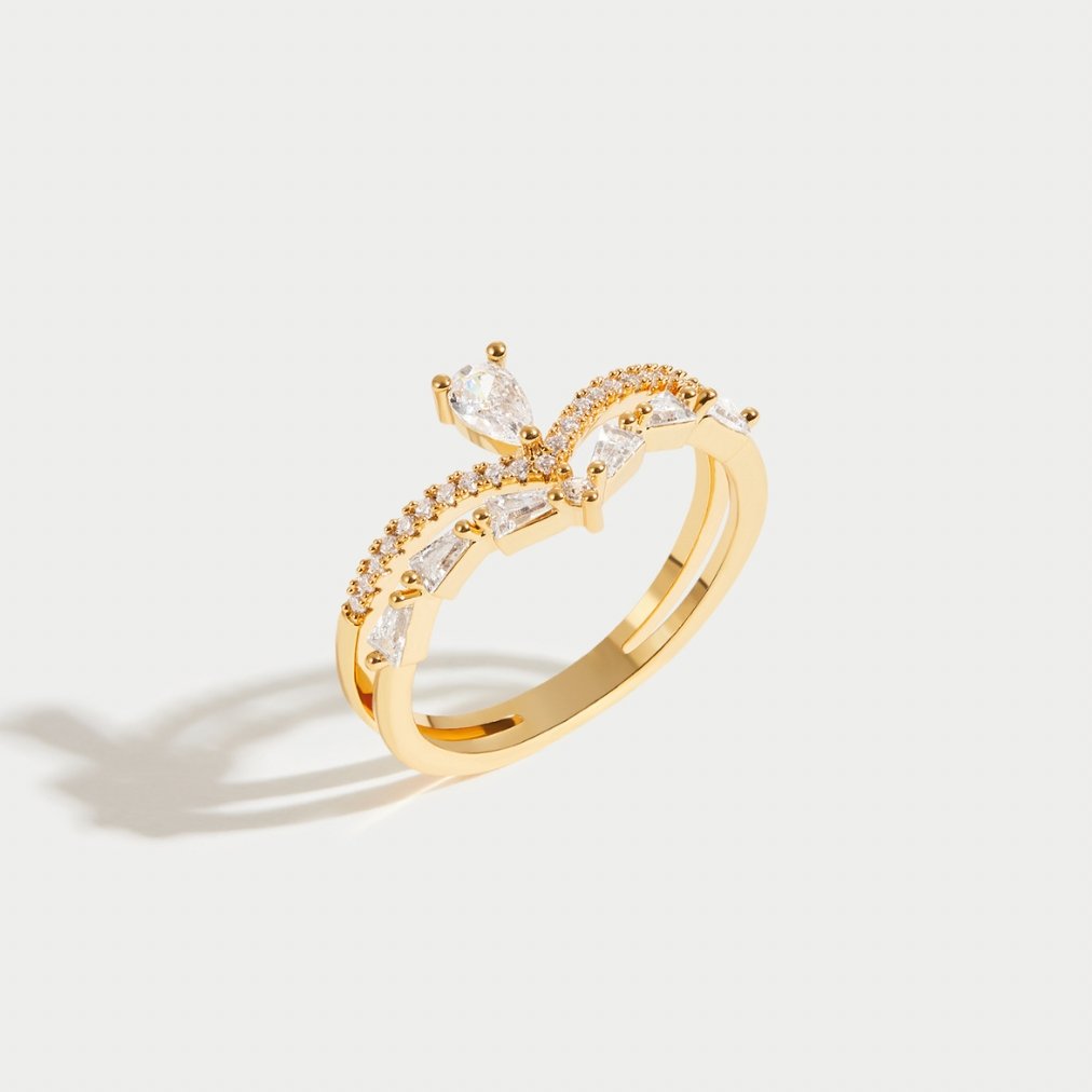 Anna | Chic Crystal Ring