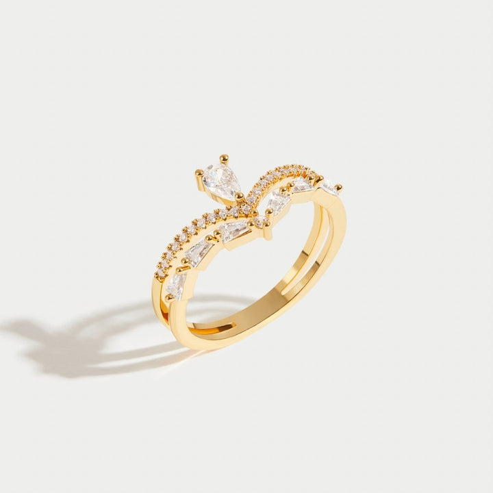 Anna | Chic Crystal Ring