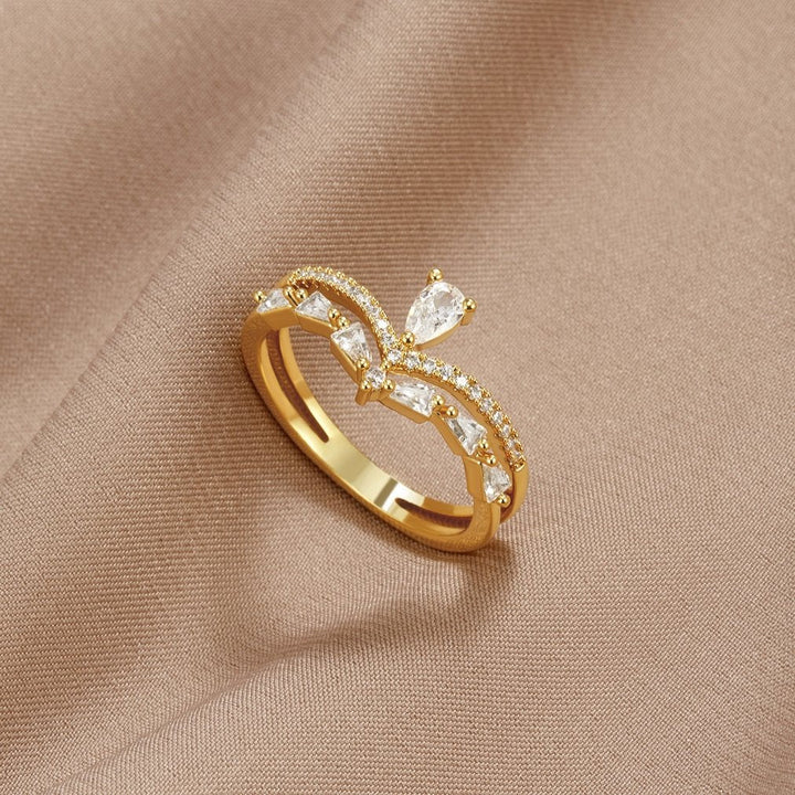 Anna | Chic Crystal Ring