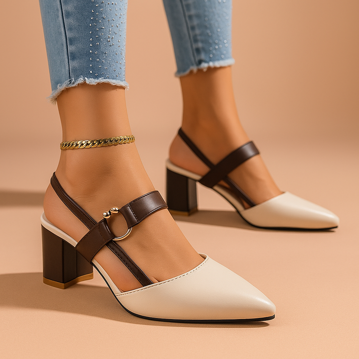 Pippa | Ring-Detail Heels
