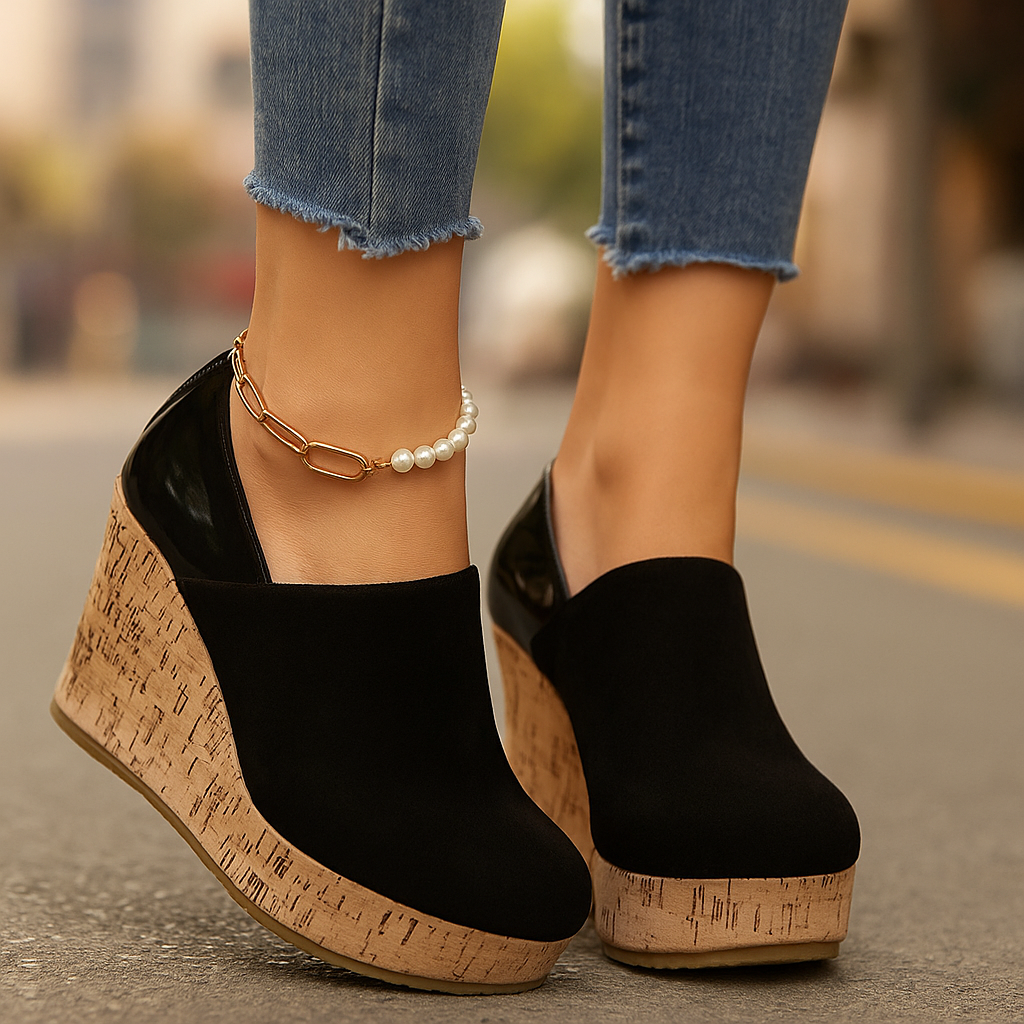 Hazel | Wedge Loafers
