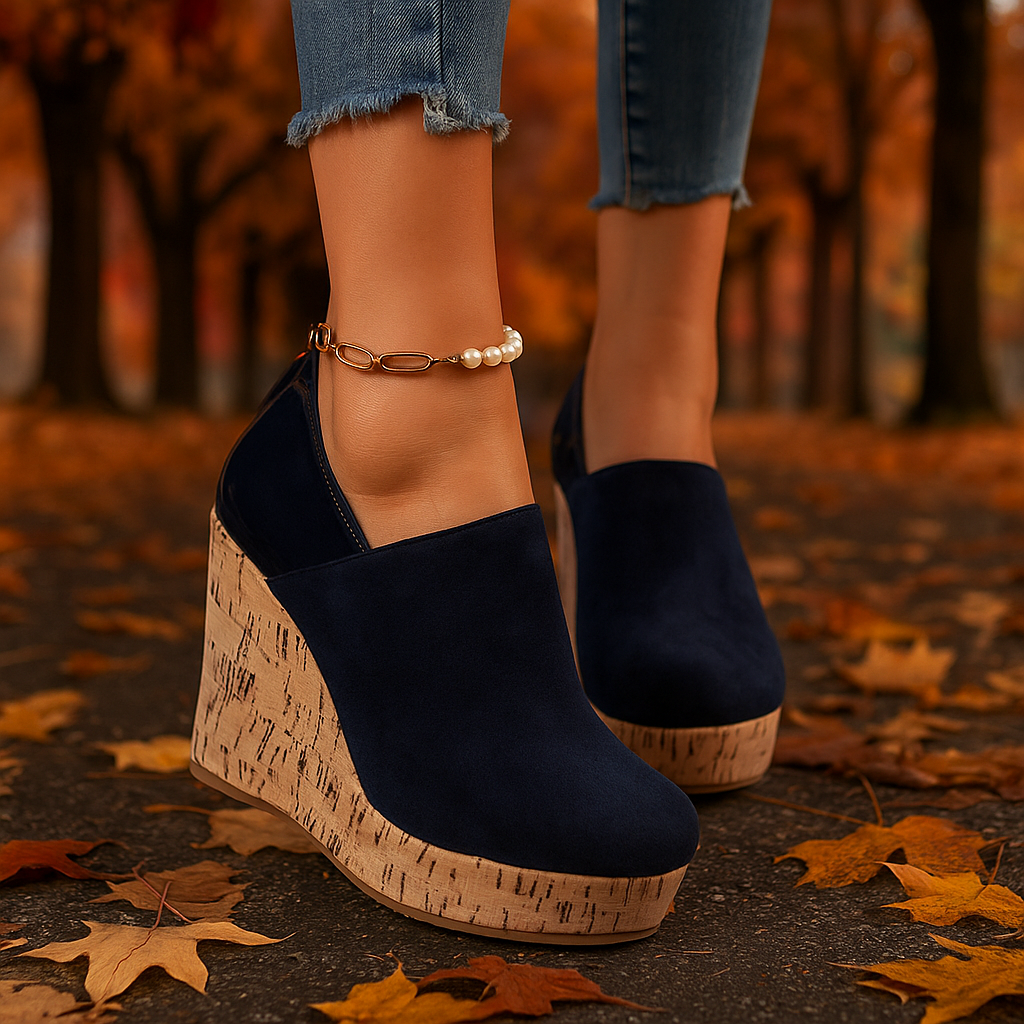 Hazel | Wedge Loafers