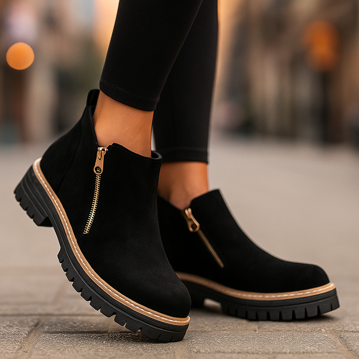 Bonnie | Ridge-Sole Platform Sneakers