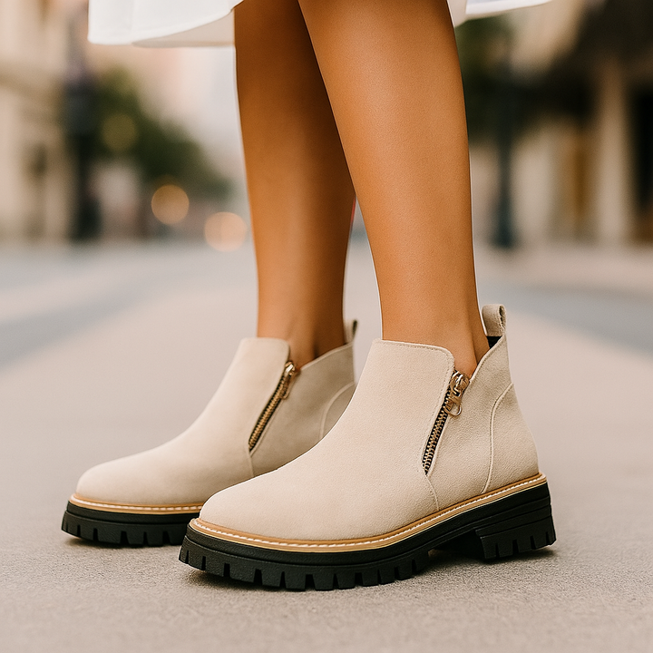 Bonnie | Ridge-Sole Platform Sneakers
