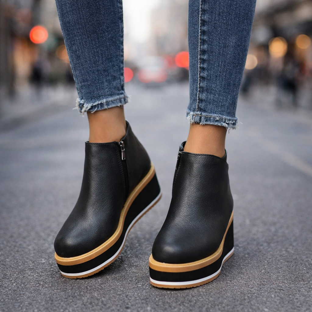 Tilly | Lace-Up Platform Boots