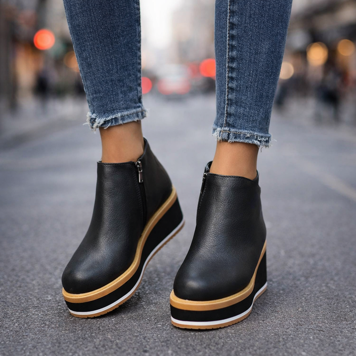 Tilly | Lace-Up Platform Boots
