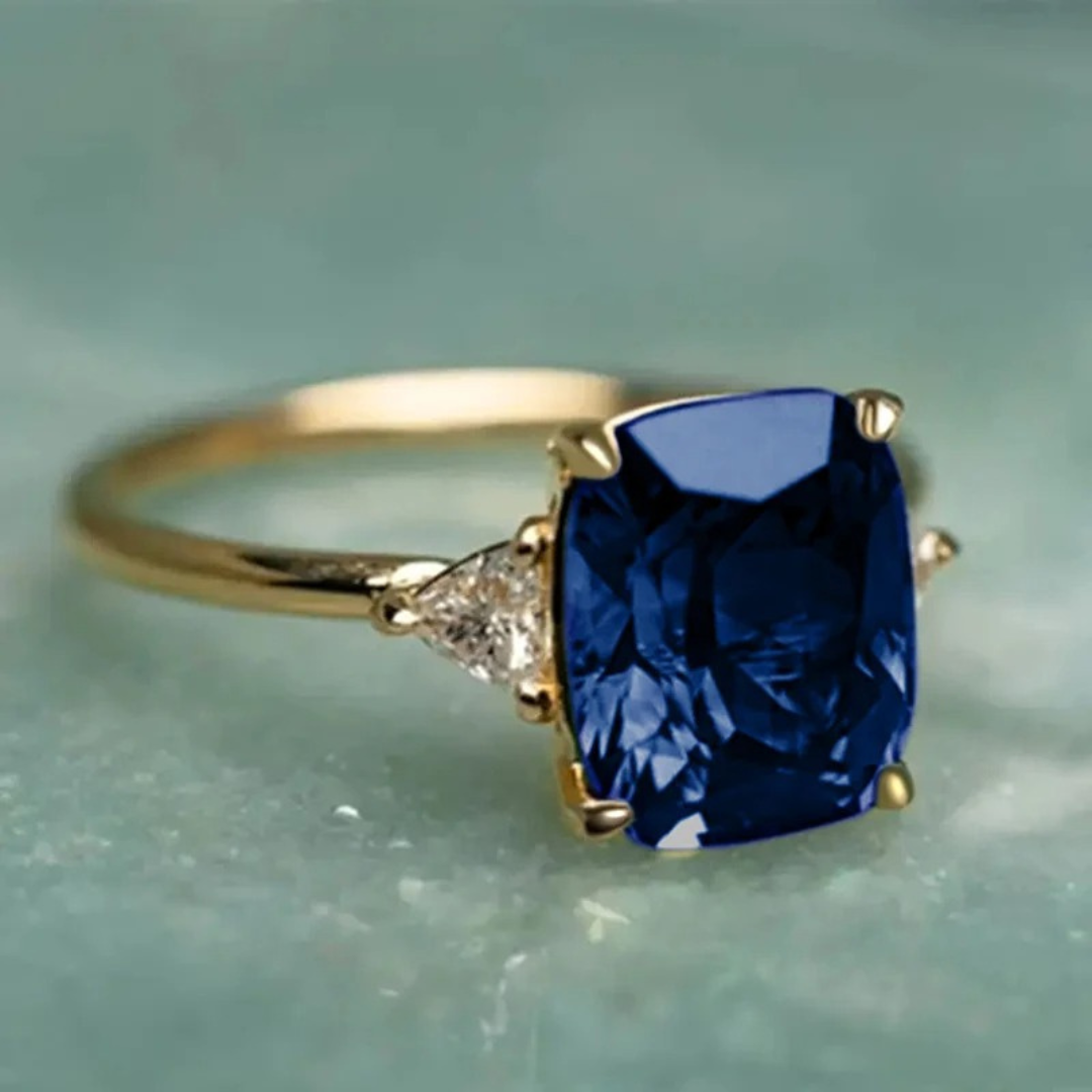 Erica | Gold Zirconia Ring