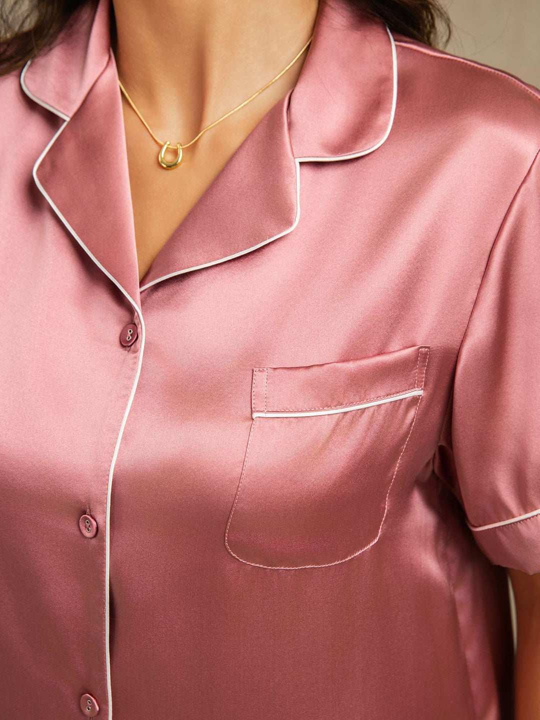 Gina | Draped Pyjama Set