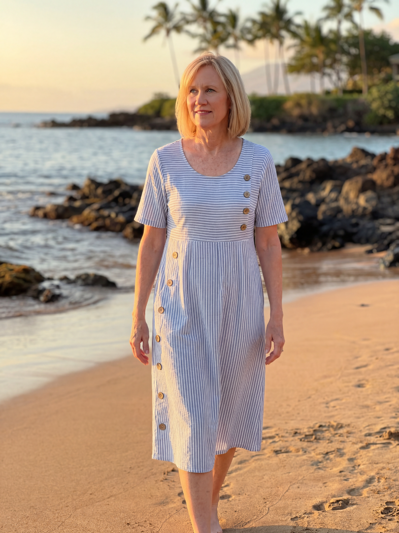 Anela | Casual Midi Dress