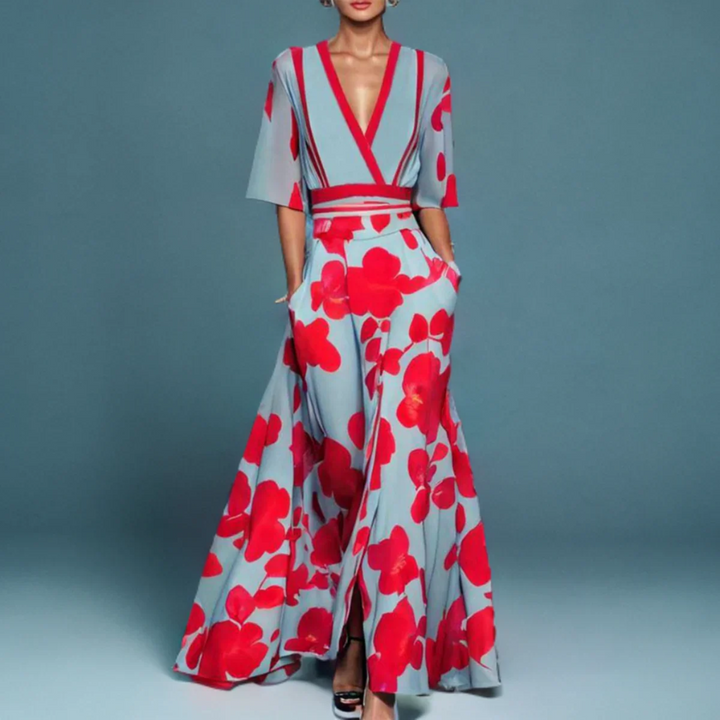 Flora™ | Floral Wrap Dress