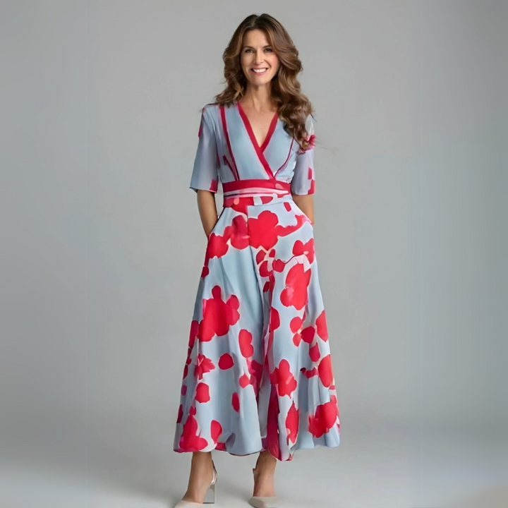 Flora™ | Floral Wrap Dress