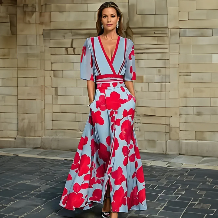 Flora™ | Floral Wrap Dress