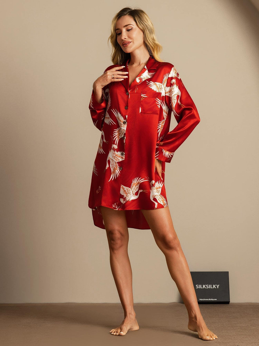 Jessica | Vintage Silk Nightgown