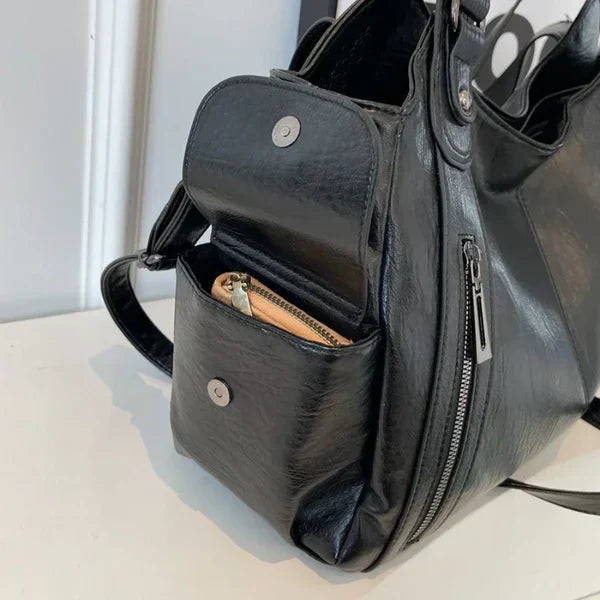 Noemie | Classic Leather Tote