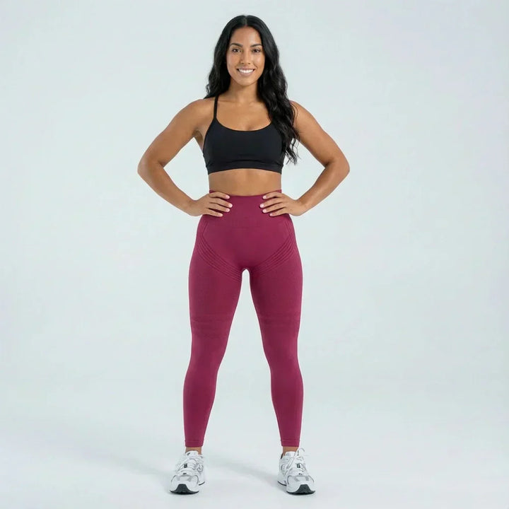 Demi | Bordeaux Sculpt Legging