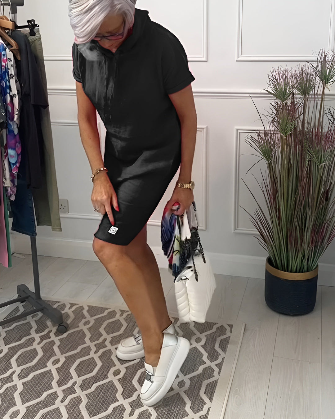 Tina™ | Relaxed Hoodie Dress