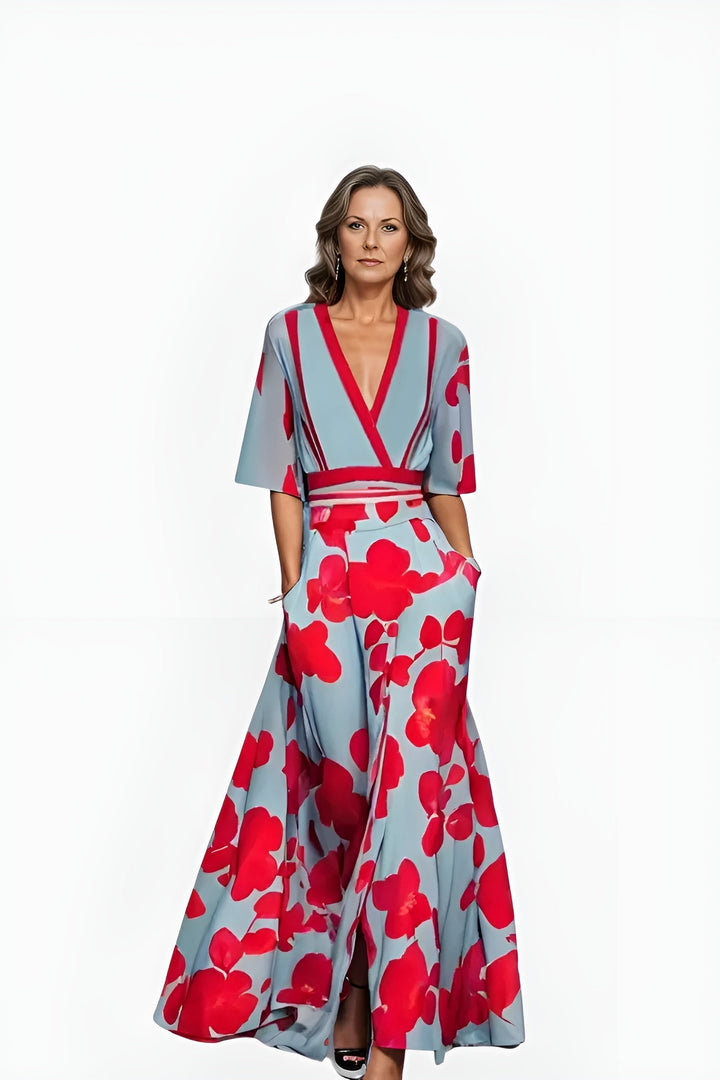 Flora™ | Floral Wrap Dress
