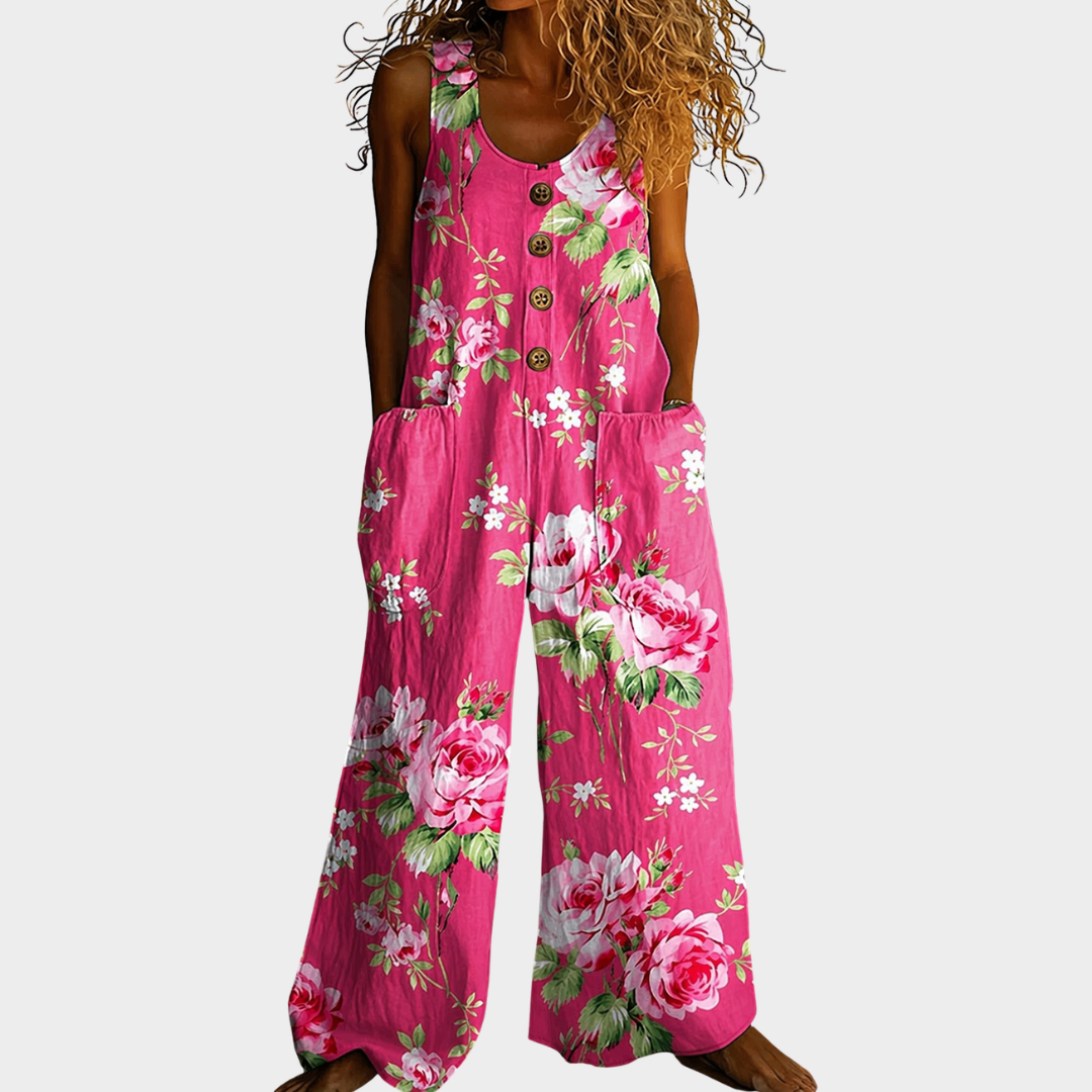 Inchture | Kaleidoscope Print Jumpsuit