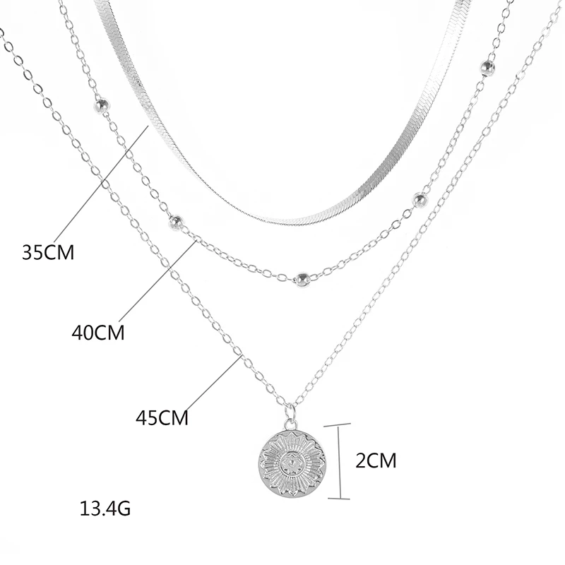 Cathy | Triple Necklace