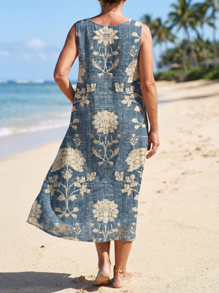Kailo | Casual Floral Midi Dress