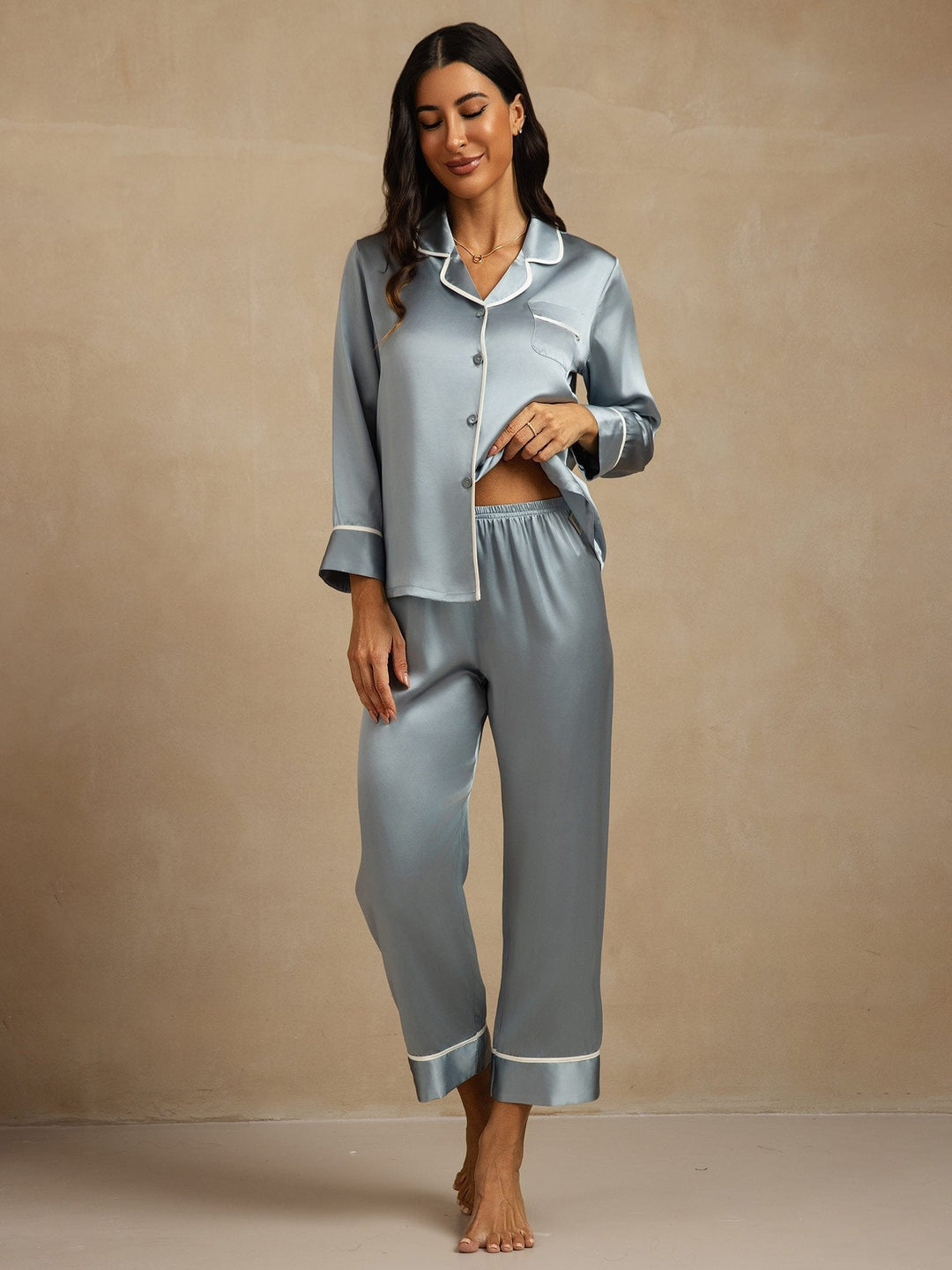 Ingrid | Striped Pyjama Set