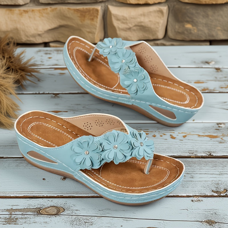 Flora™ | Floral Comfort Sandals