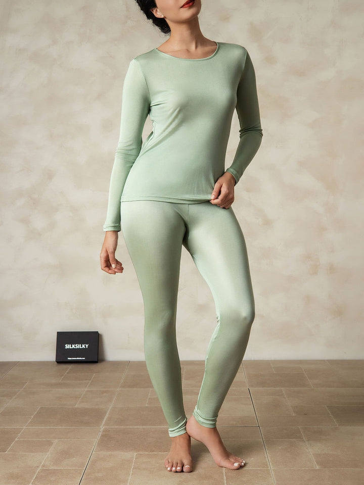 Kim | Silk Long Sleeve Top