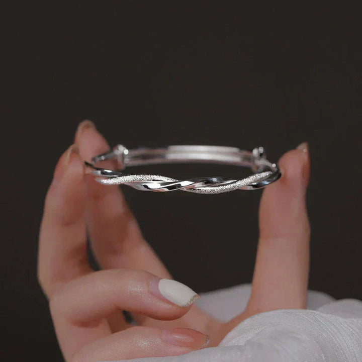 Editha | Braided Silver Bracelet
