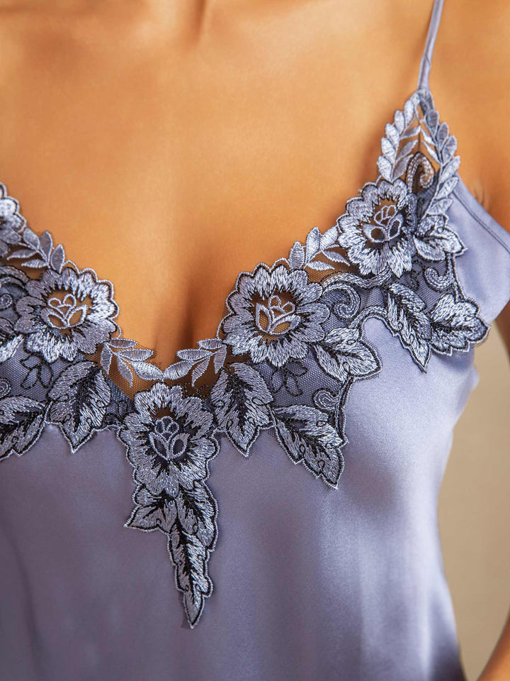 Dawn | Premium Lace Trim Nightgown