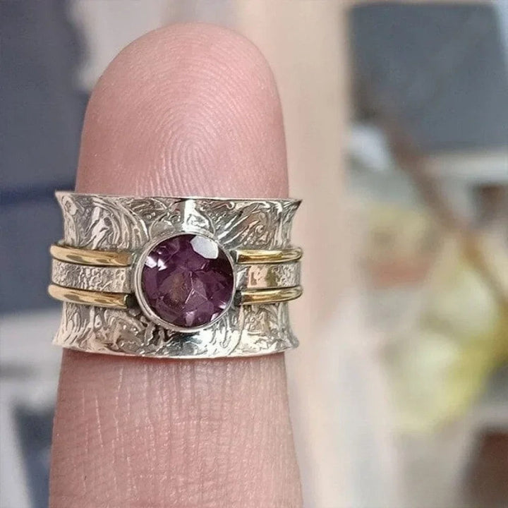 Emily | Bohemian Crystal Meditation Ring
