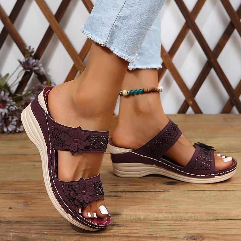 Rosalie™ | Comfort Wedge Sandals