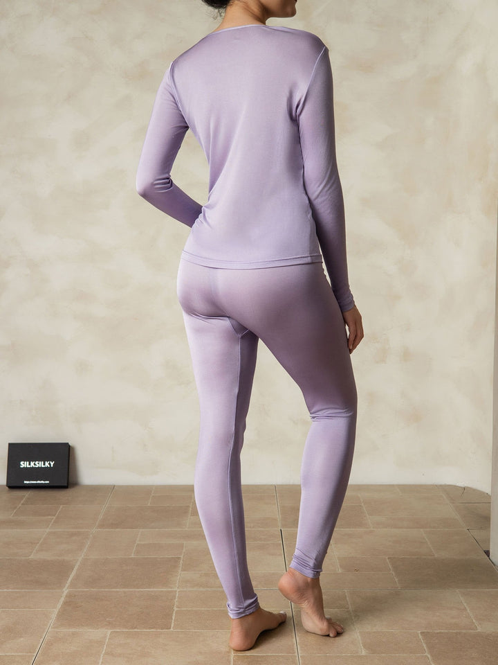 Kim | Silk Long Sleeve Top
