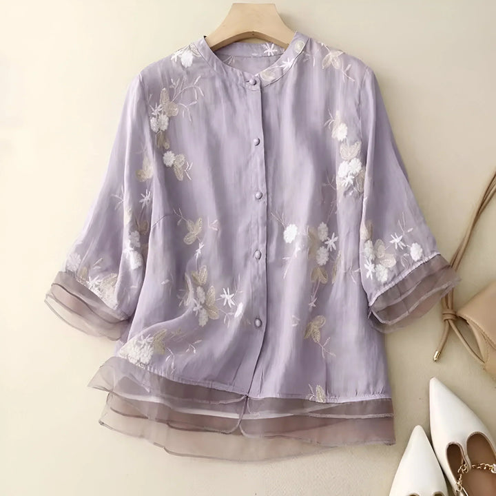 Georgia™ | Lightweight Cotton Blouse