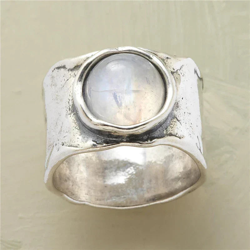 Freya | Moonstone Bohemian Ring