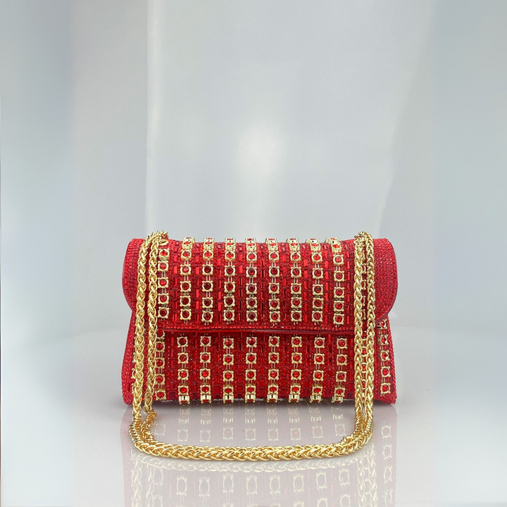 Laviera | Diamond Chain Shoulder Bag