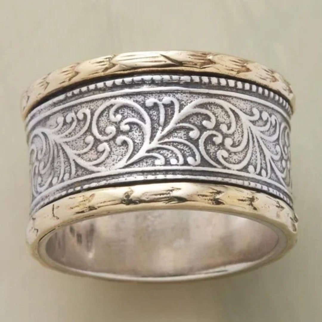 Andrea | Vintage Gold Silver Ring