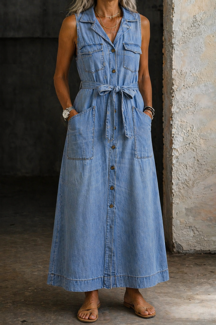 Suzette | Casual Denim Dress