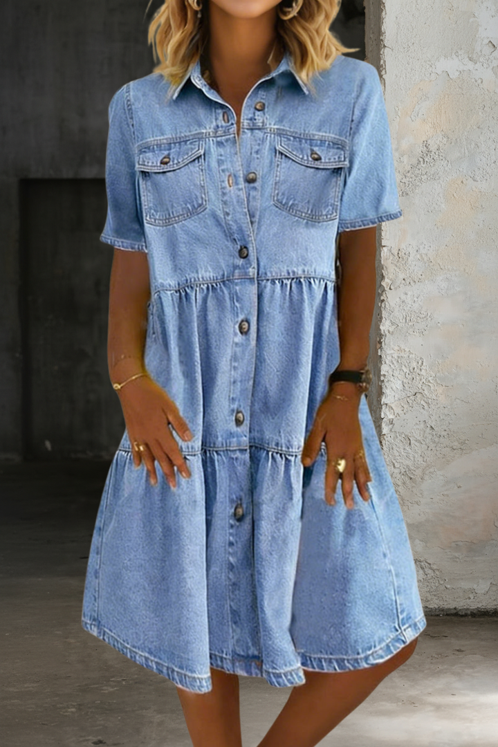 Solange | Elegant Casual Denim Dress