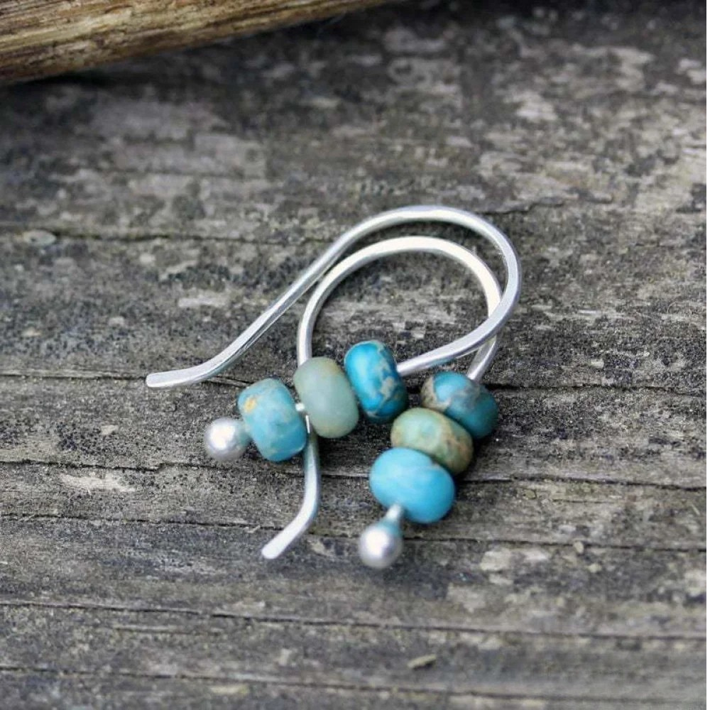 Perla | Turquoise Pearl Earrings
