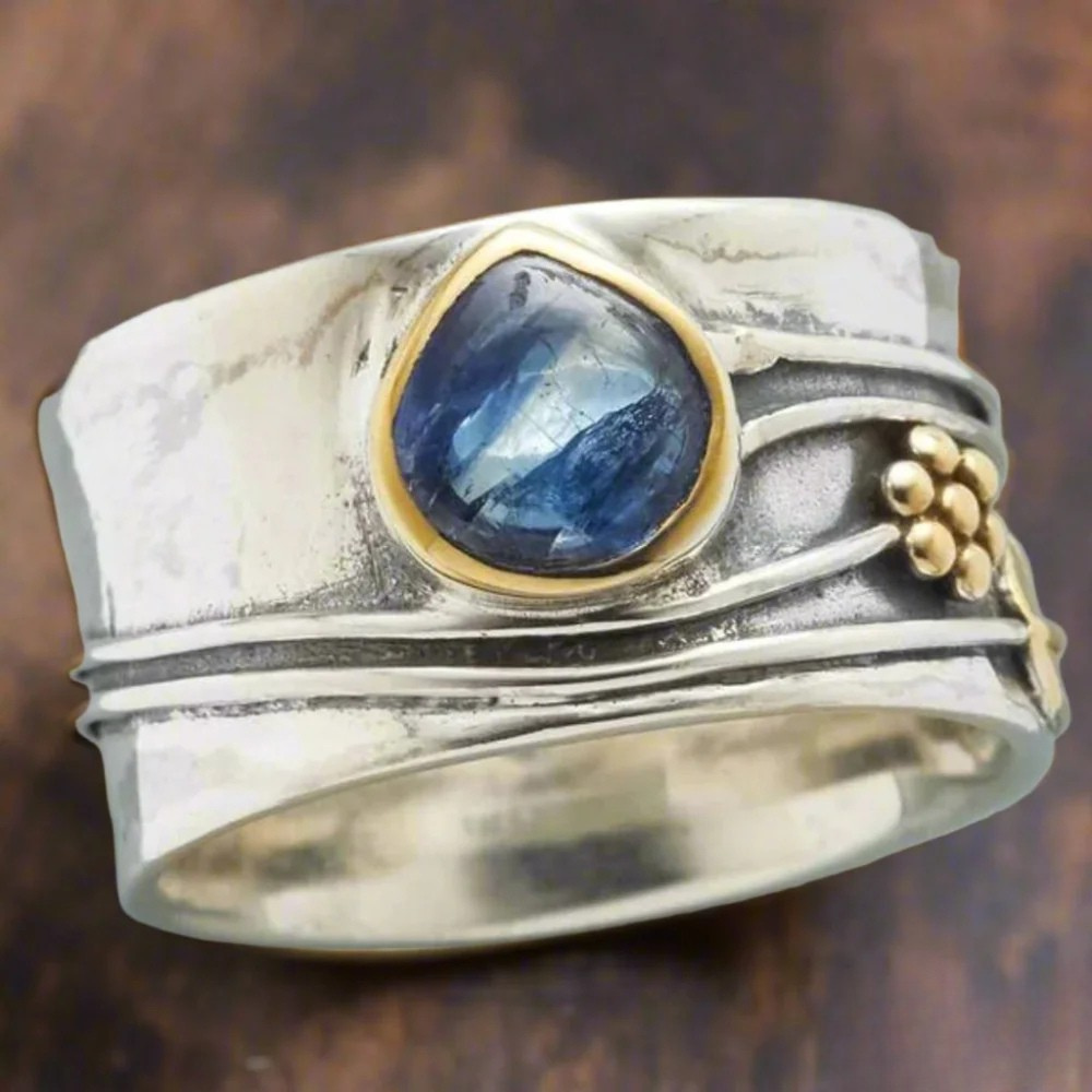 Janet | Bohemian Gemstone Meditation Ring