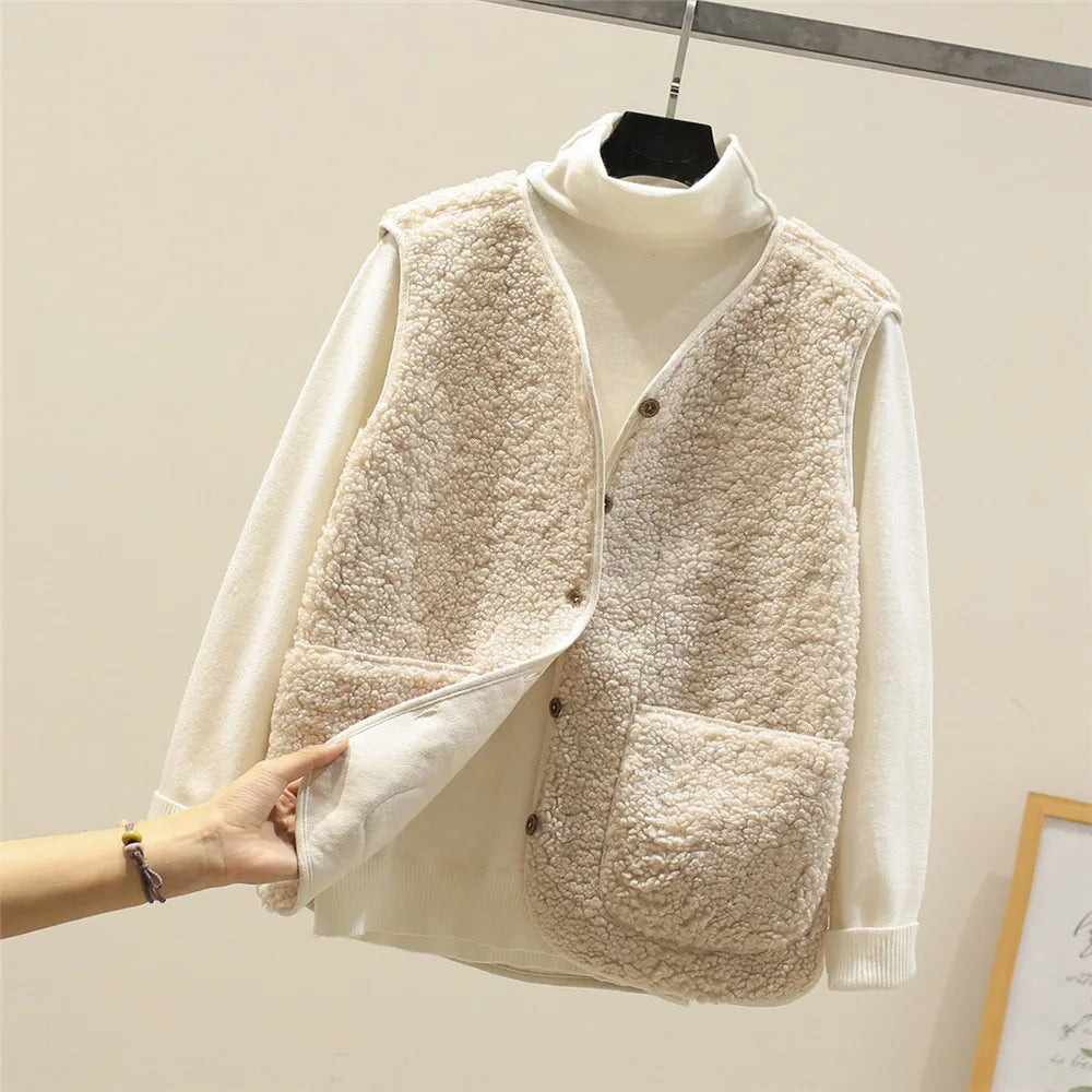Faye | Luxe Fleece Vest