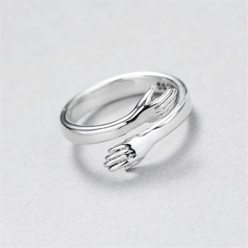 Celia | Silver Embrace Ring