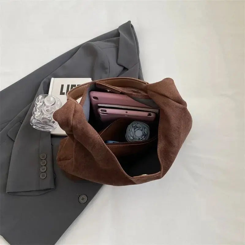 Elisa | Suede Tote Bag