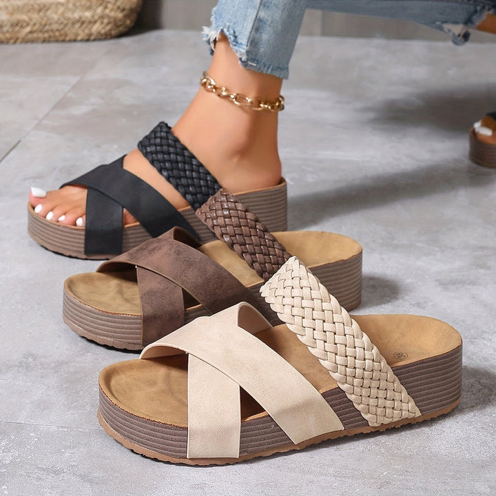 Willow™ | Woven Elegance Sandals